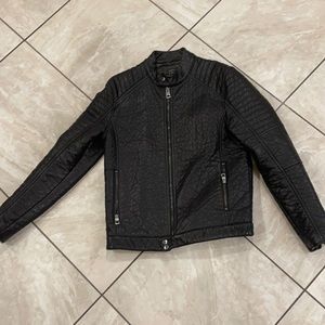 Leather jacket